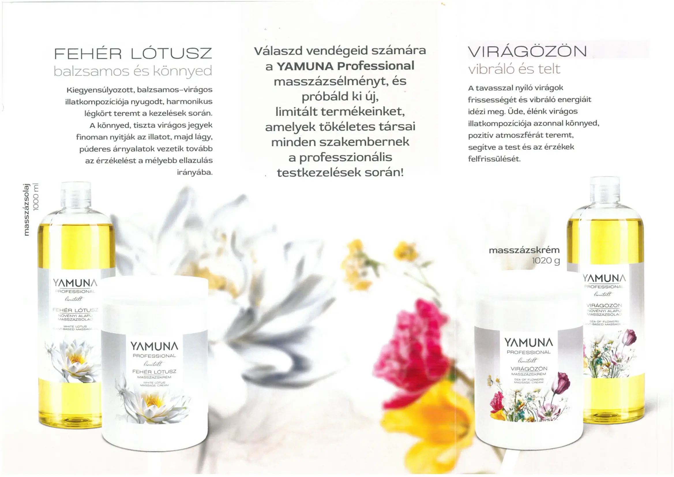 Yamuna Professional új illatok